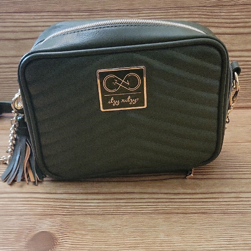 Itzy Ritzy Green Crossbody Bag